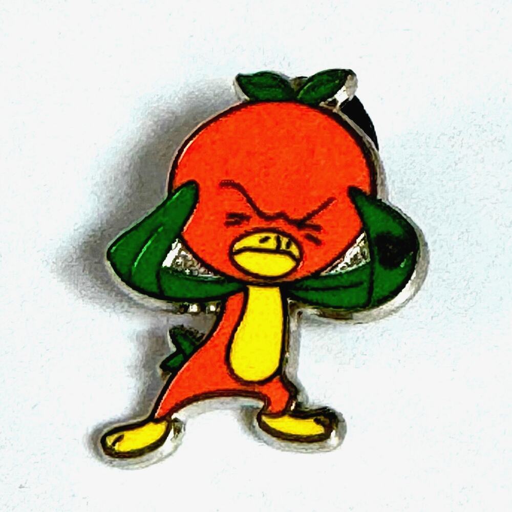 2011 Hidden Mickey Orange Bird Collection Frustrated Disney Trading Pin
